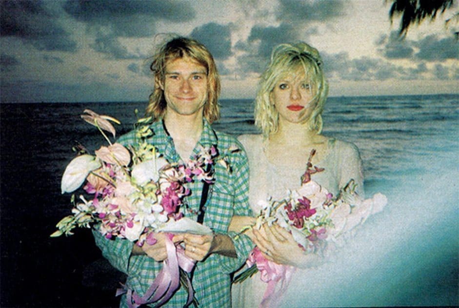 Biographie de Kurt Cobain - Mariage Courtney Love