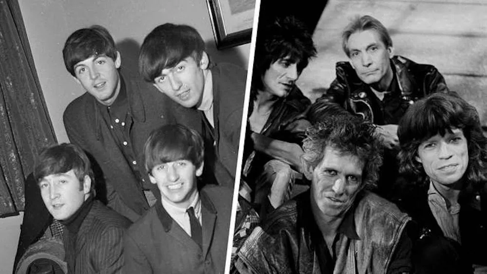 Beatles vs Rolling Stones - rivalité